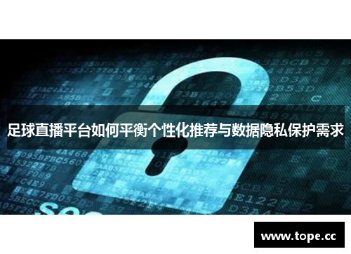 足球直播平台如何平衡个性化推荐与数据隐私保护需求